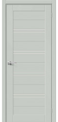 Межкомнатная дверь "Эмалит-28", по, Grey Matt
