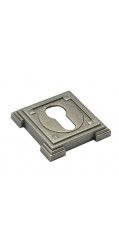 Накладка на цилиндр ADDEN BAU, SC VQ001 AGED SILVER