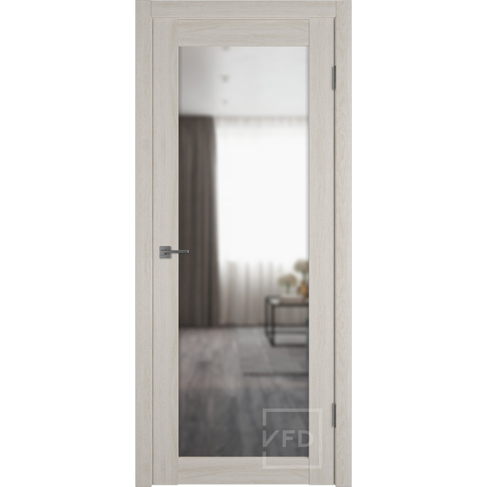 Межкомнатная дверь "Атум PRO Х32", зеркало, Scansom Oak