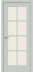 Межкомнатная дверь "Прима-11.1", по, Grey Matt