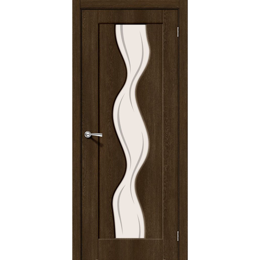Межкомнатная дверь "Вираж-2", по, Dark Barnwood