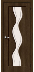 Межкомнатная дверь "Вираж-2", по, Dark Barnwood