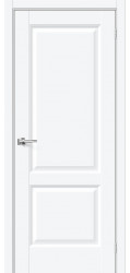 Межкомнатная дверь "Неоклассик-32", пг, White Silk