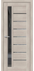 Межкомнатная дверь "Порта-27Б", Mirox Grey, Cappuccino Melinga