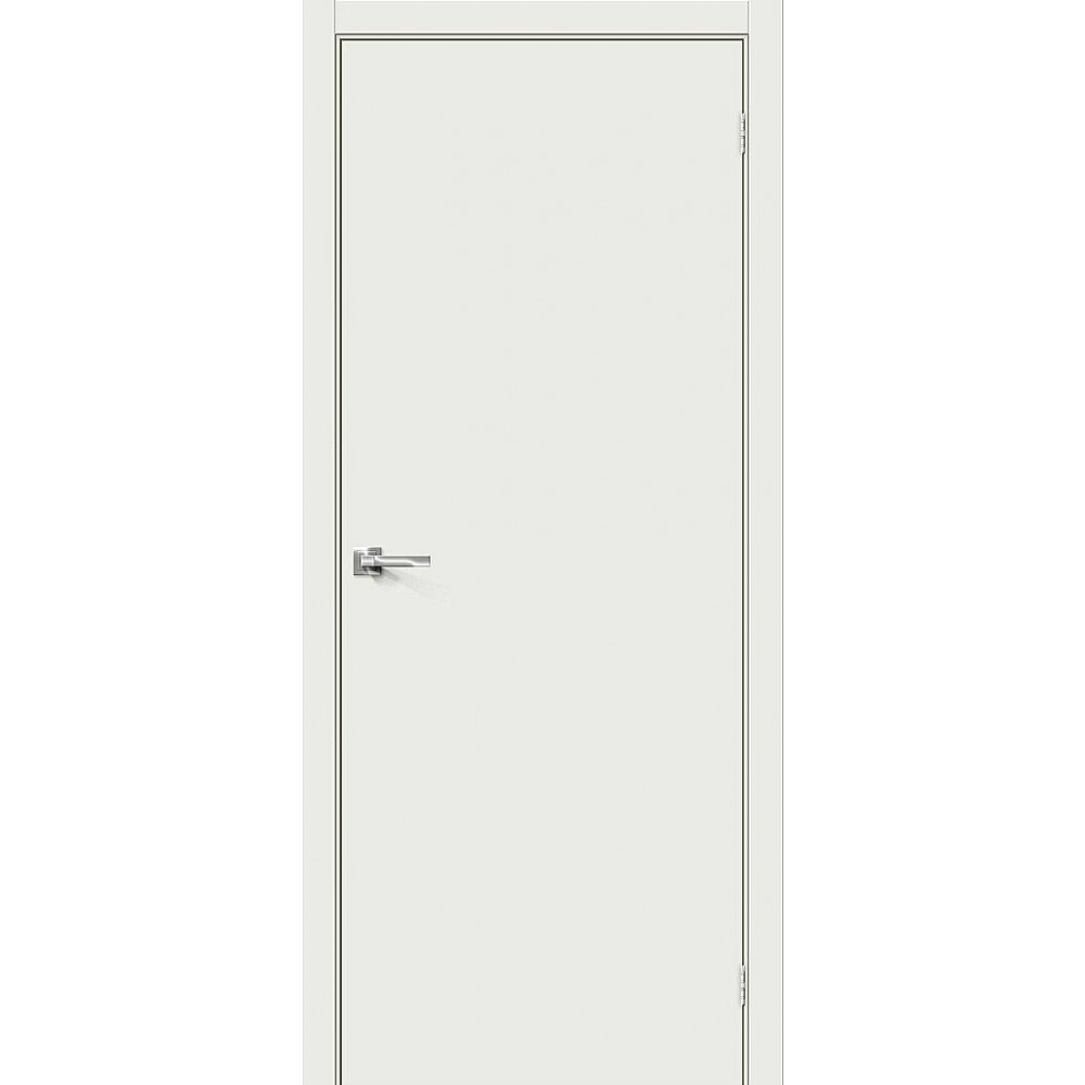 Межкомнатная дверь ПВХ Граффити-0", пг, белый