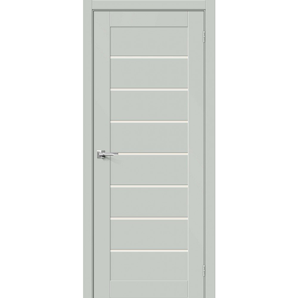 Межкомнатная дверь "Эмалит-22", по, Grey Matt