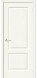 Межкомнатная дверь "Неоклассик-32", пг, White Wood