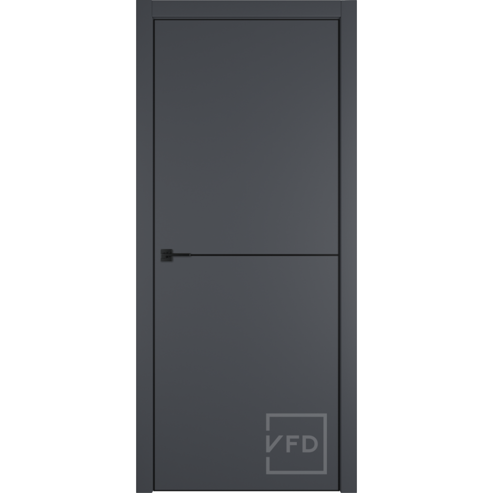 Межкомнатная дверь "URBAN 1", пг, onyx Black mould 4-хBE