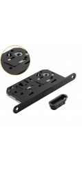 Замок сантехнический магнитный ADDEN BAU, WC-5096 MAG BLACK