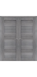 Двойная распашная дверь Порта-21Б Grey Melinga