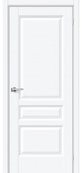 Межкомнатная дверь "Неоклассик-34", пг, White Silk