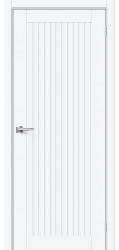 Межкомнатная дверь "Порта-40", пг, White Silk