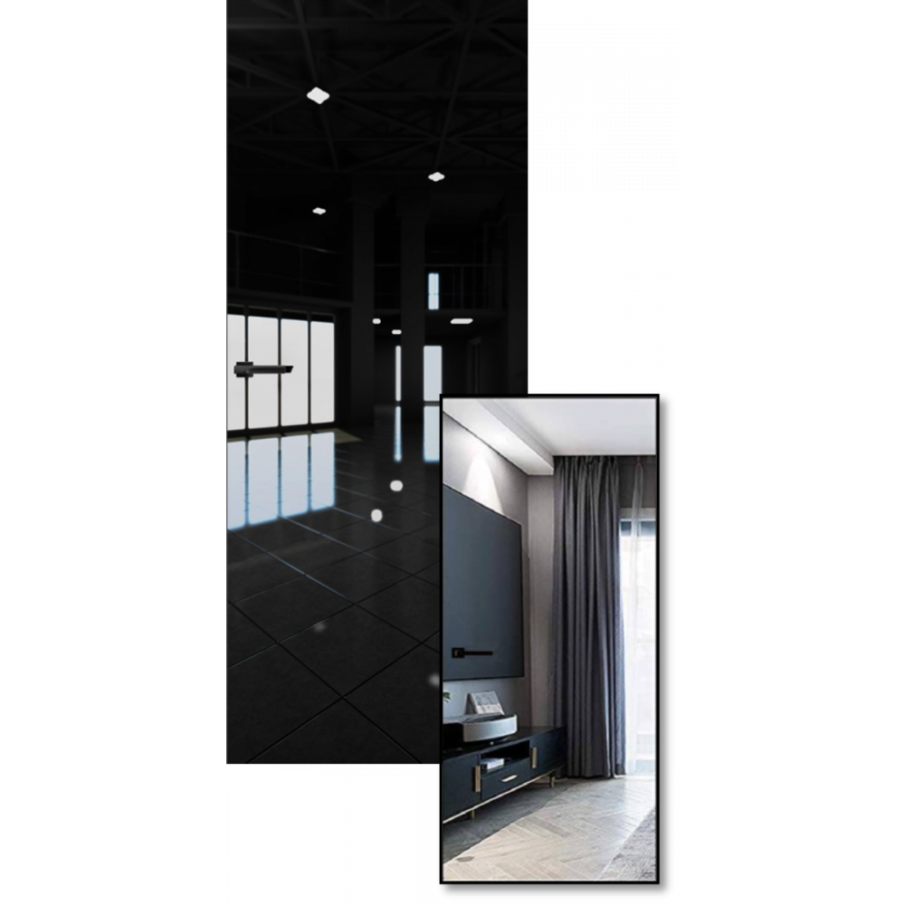 ARGENTUM Ag0/Pt1 Cristal Black (ПЭТ RENOLIT Глянец + Зеркало)
