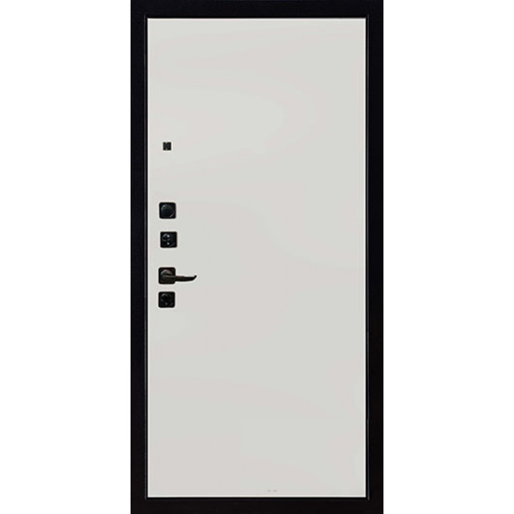 Входная дверь "Quadro", цвет бетон графит темный