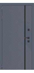 Входная дверь "3K YoDoors-16", цвет velluto oscure ag 710